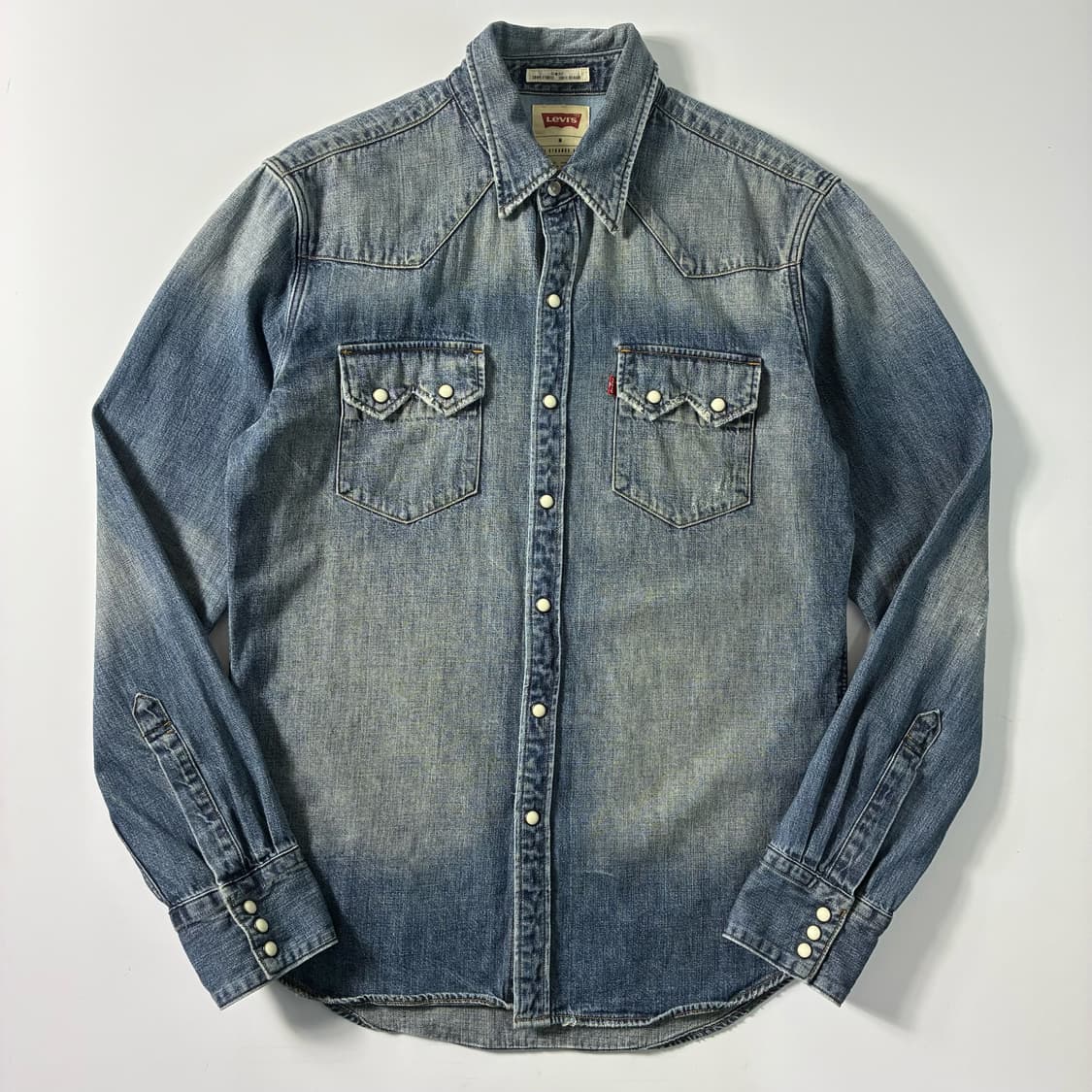 Levi's  리바이스 레드탭 웨스턴 데님셔츠  상품이미지1