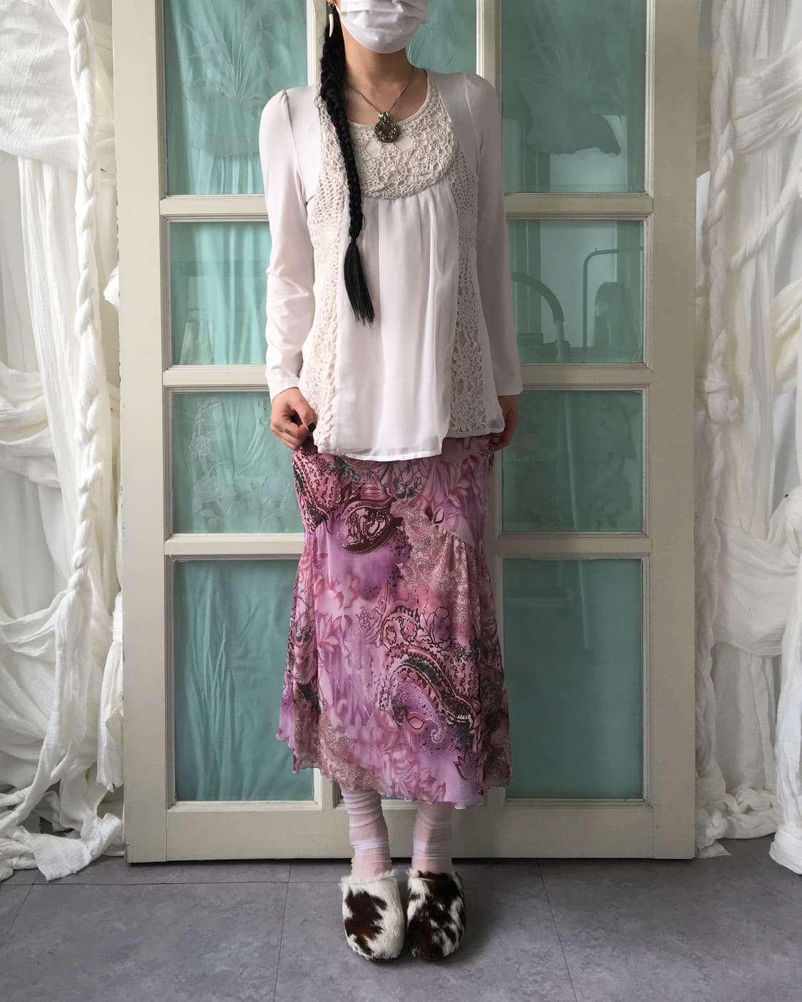 Oriental mood mesh skirt 상품이미지9