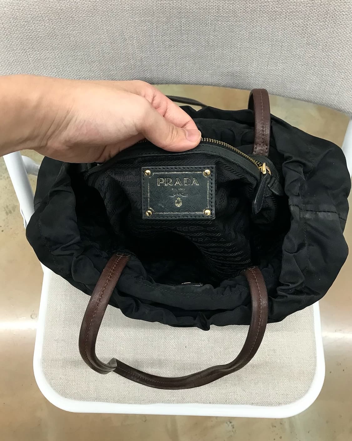 프라다 포코노 복조리 숄더백 가방 상품이미지6