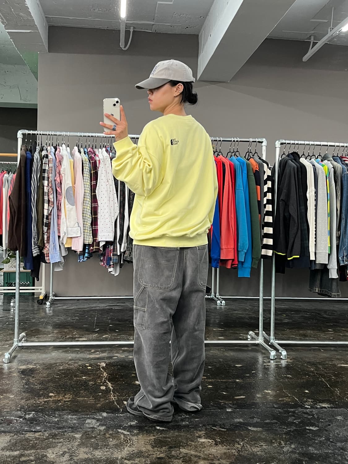 노스페이스 맨투맨 티셔츠  상품이미지4