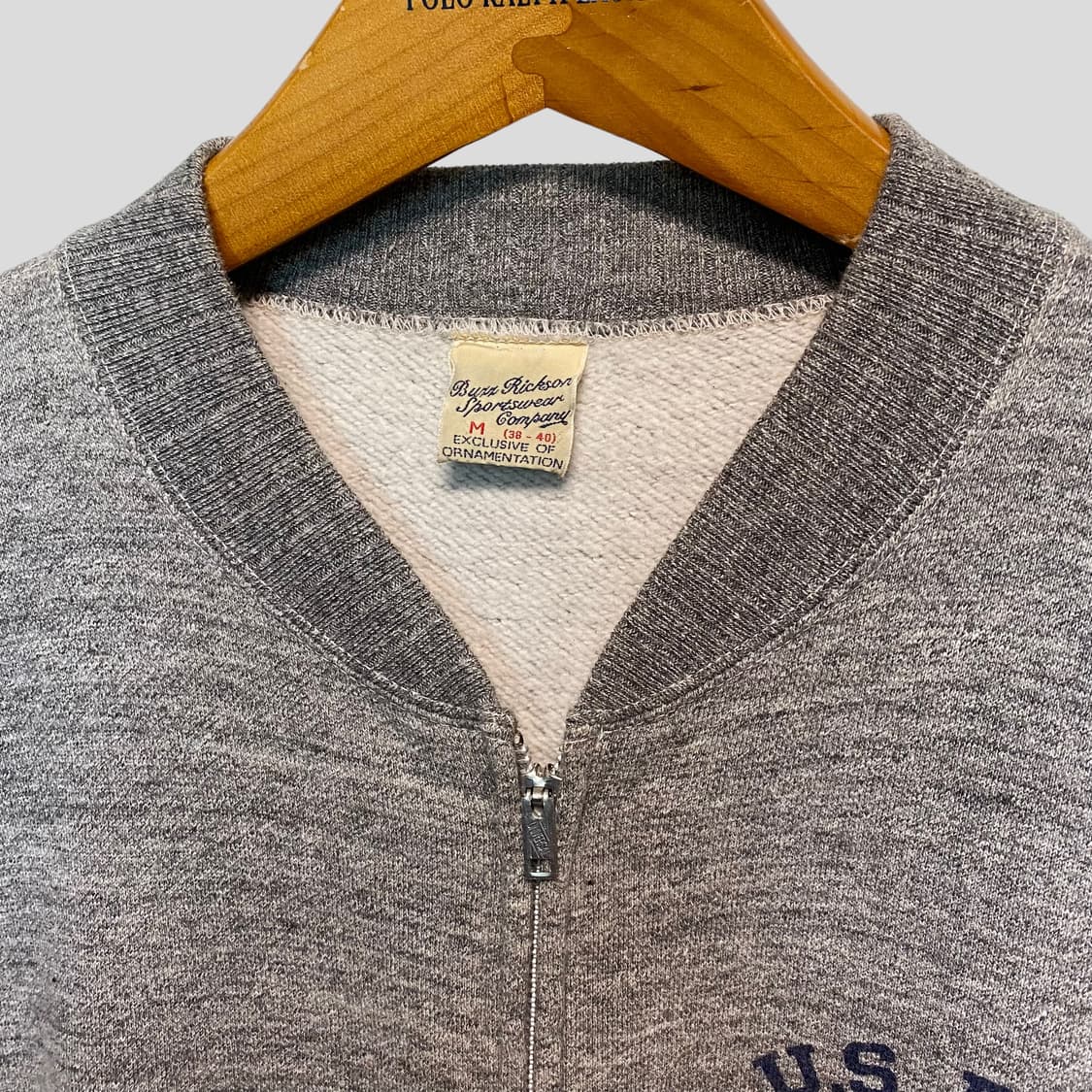 (M)버즈릭스 스웨트풀짚셔츠  상품이미지4