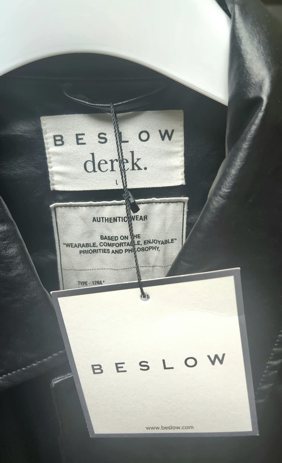 비슬로우X데릭)HERITAGE HUNTING JACKET BLACK(L) 상품이미지6