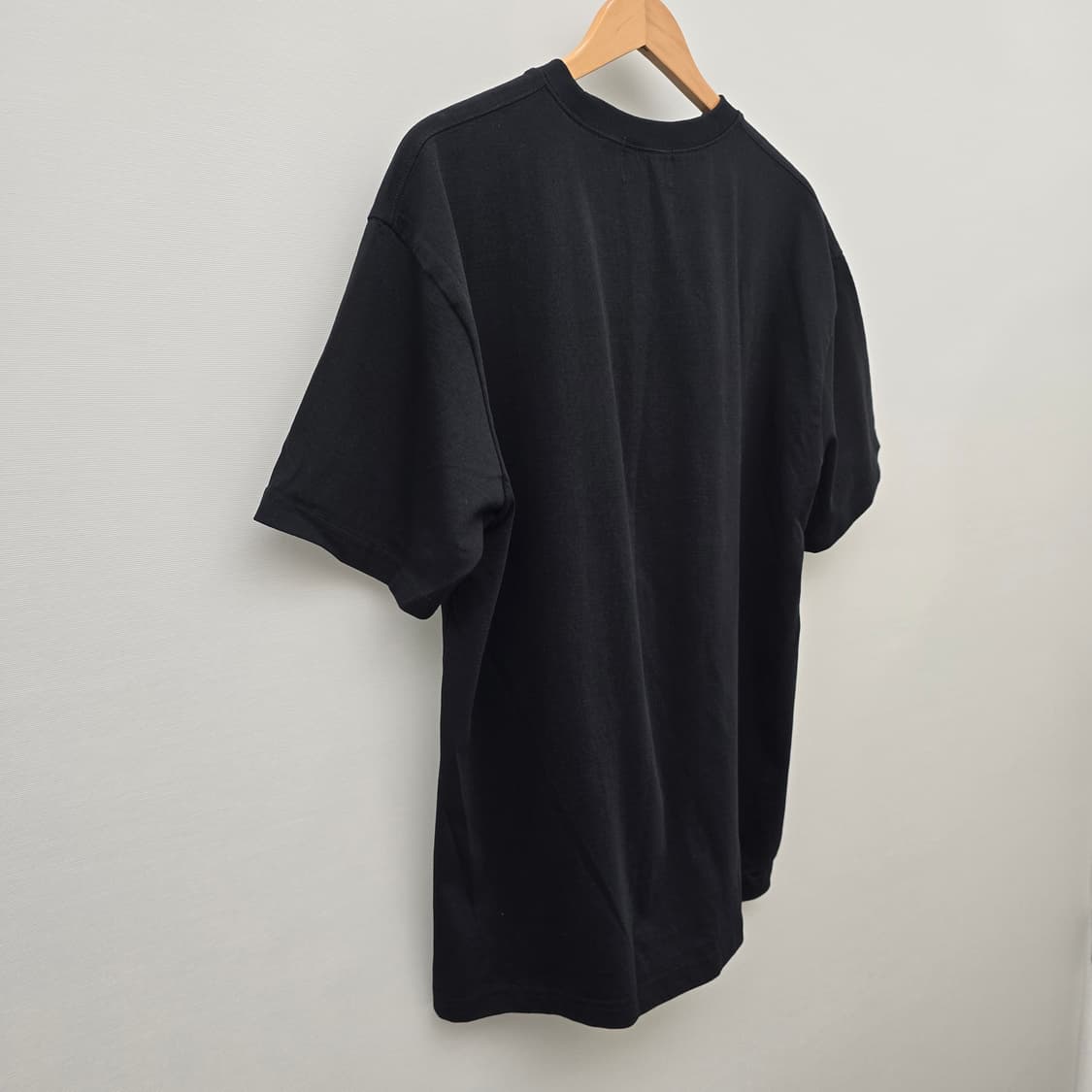 슬로우애시드 블랙 프린팅 반팔 티셔츠 상품이미지6