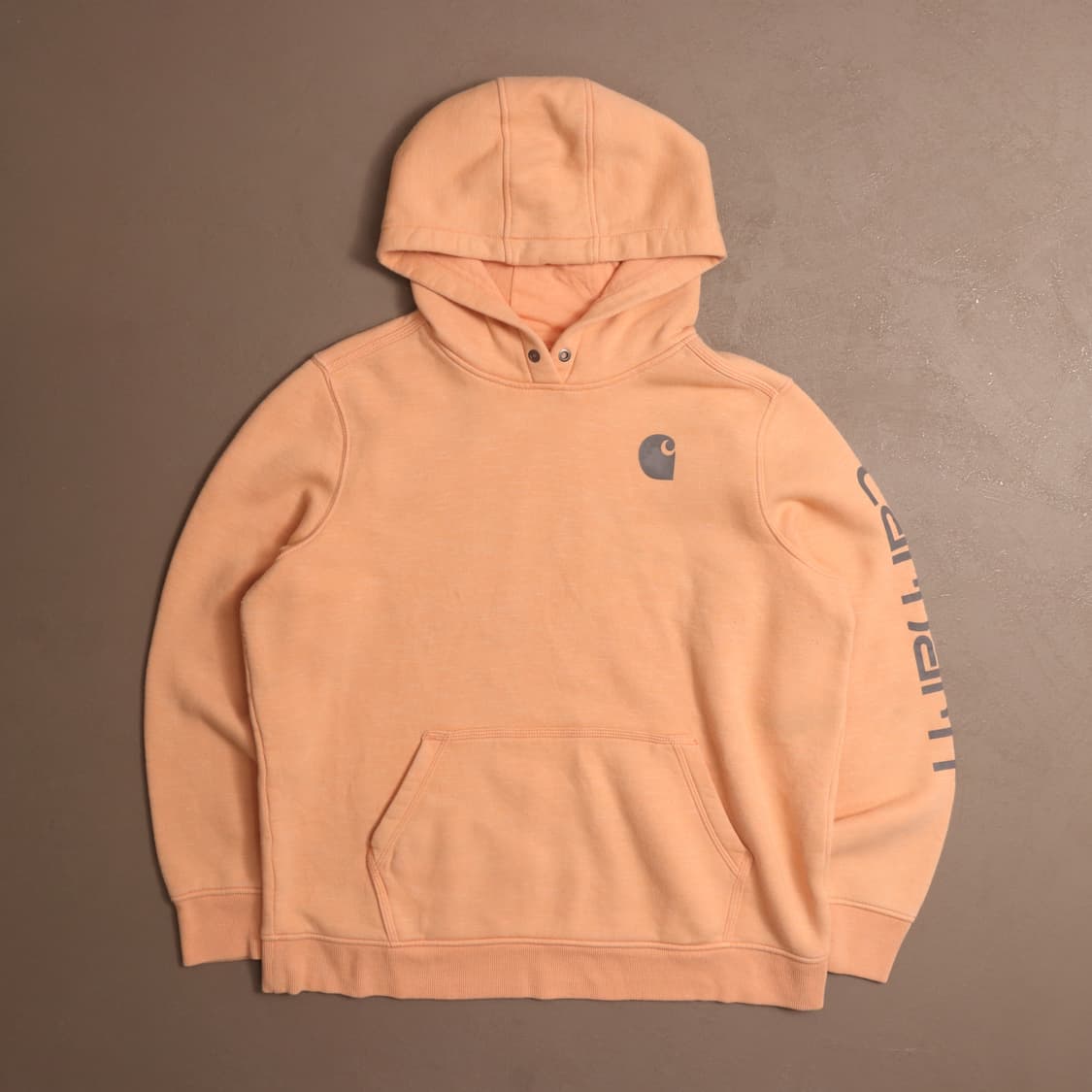 칼하트 레인디펜더 로고 후드티 A1333 상품이미지1