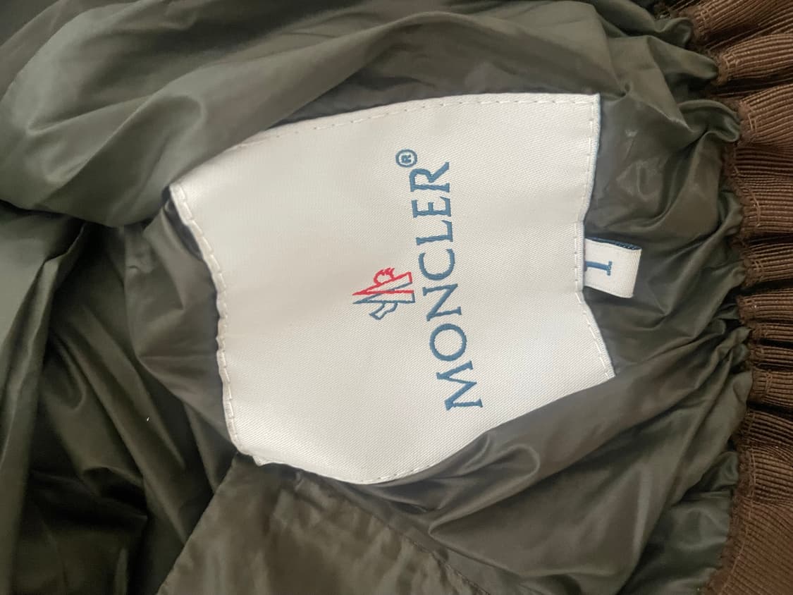 몽클레어 카키 야상 레인코트 자켓 상품이미지4