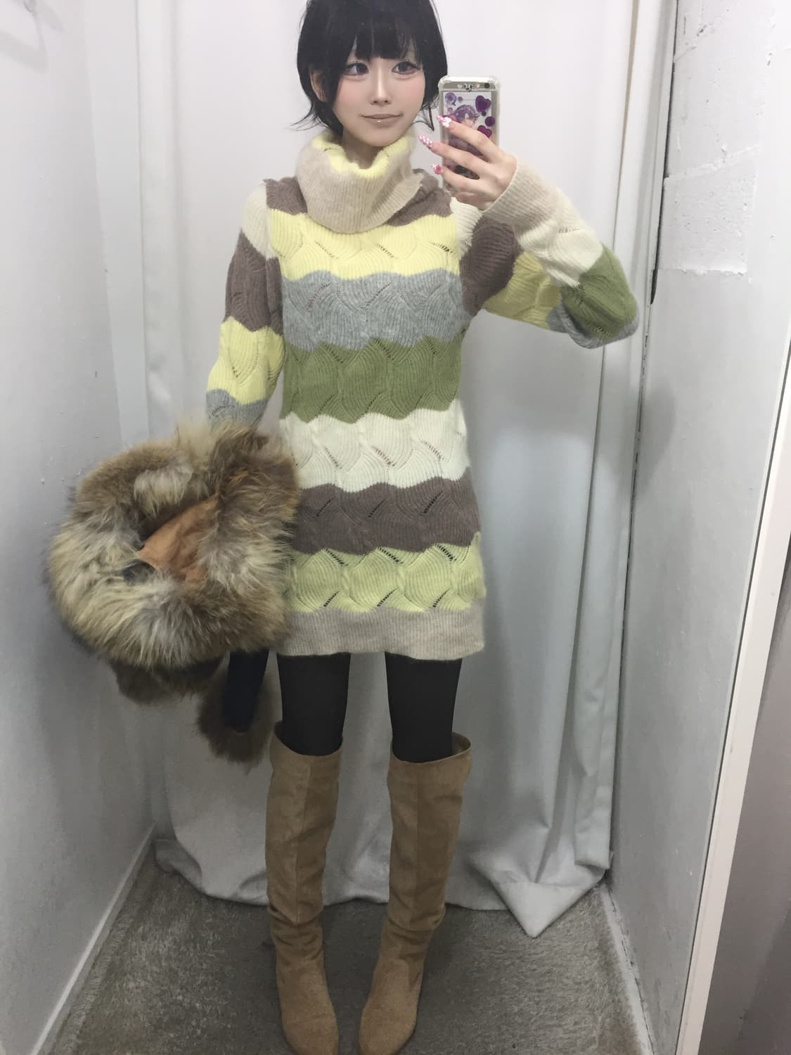 퍼 청자켓 코디🐺  상품이미지3