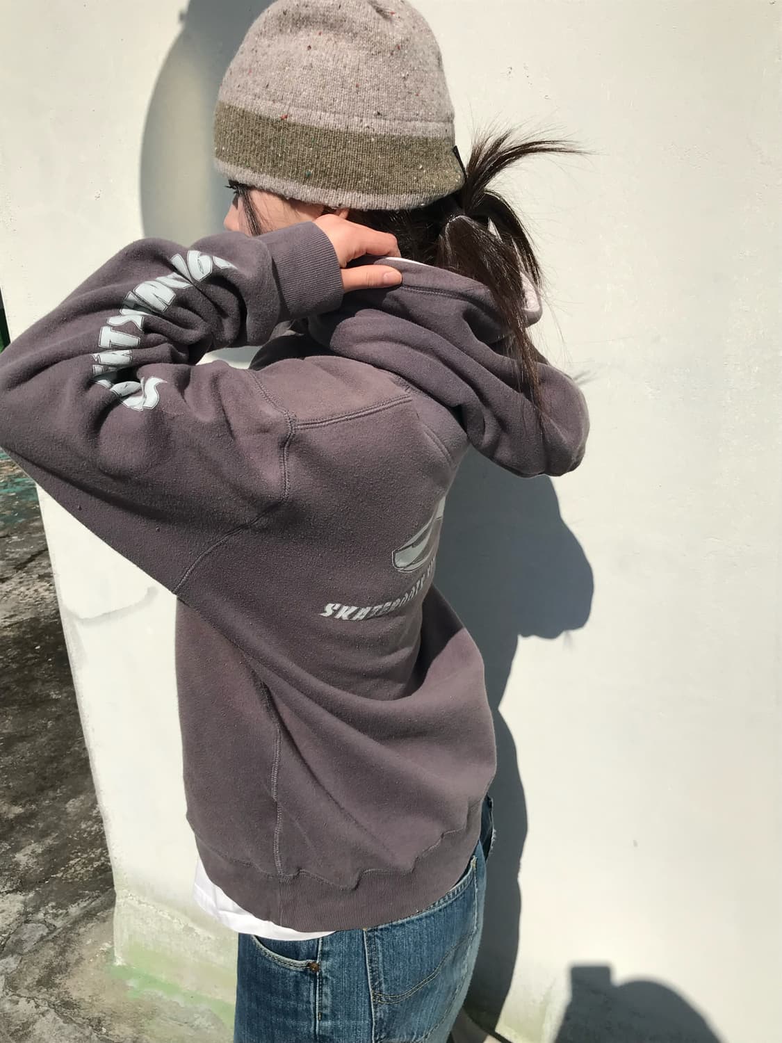 반스 차콜 후드티  상품이미지3