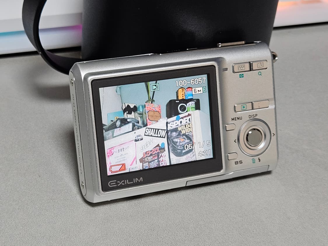 카시오 엑슬림 z60 빈티지 디카 상품이미지4