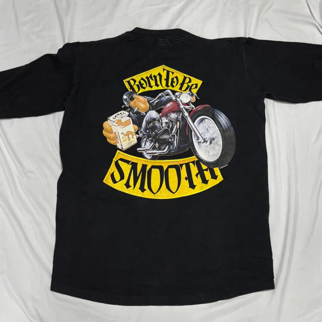 🇺🇸90s 카멜 시가렛츠 Born To Be Smooth 롱슬리브 상품이미지1