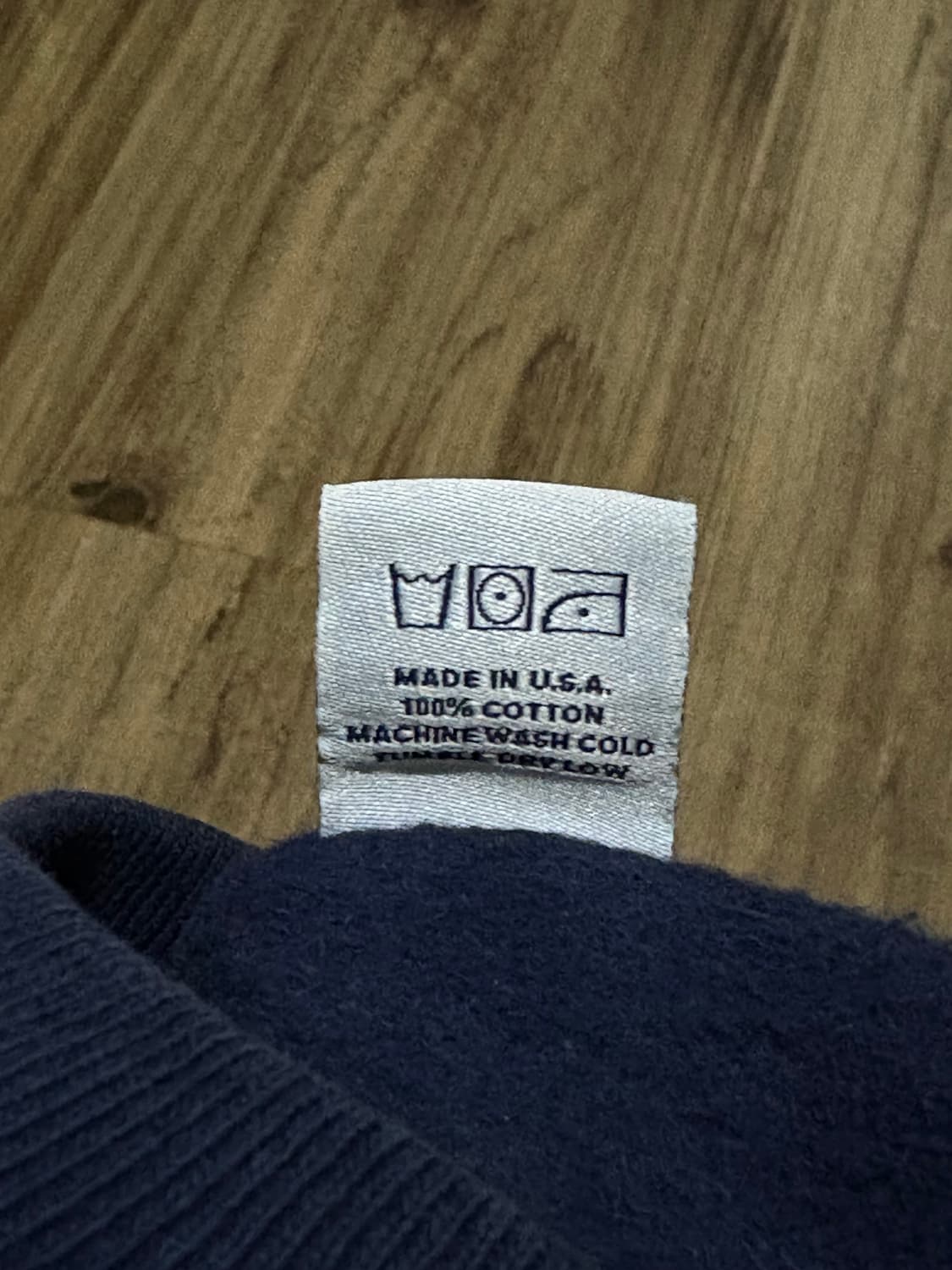 스포티앤리치 맨투맨 네이비 L사이즈 상품이미지4