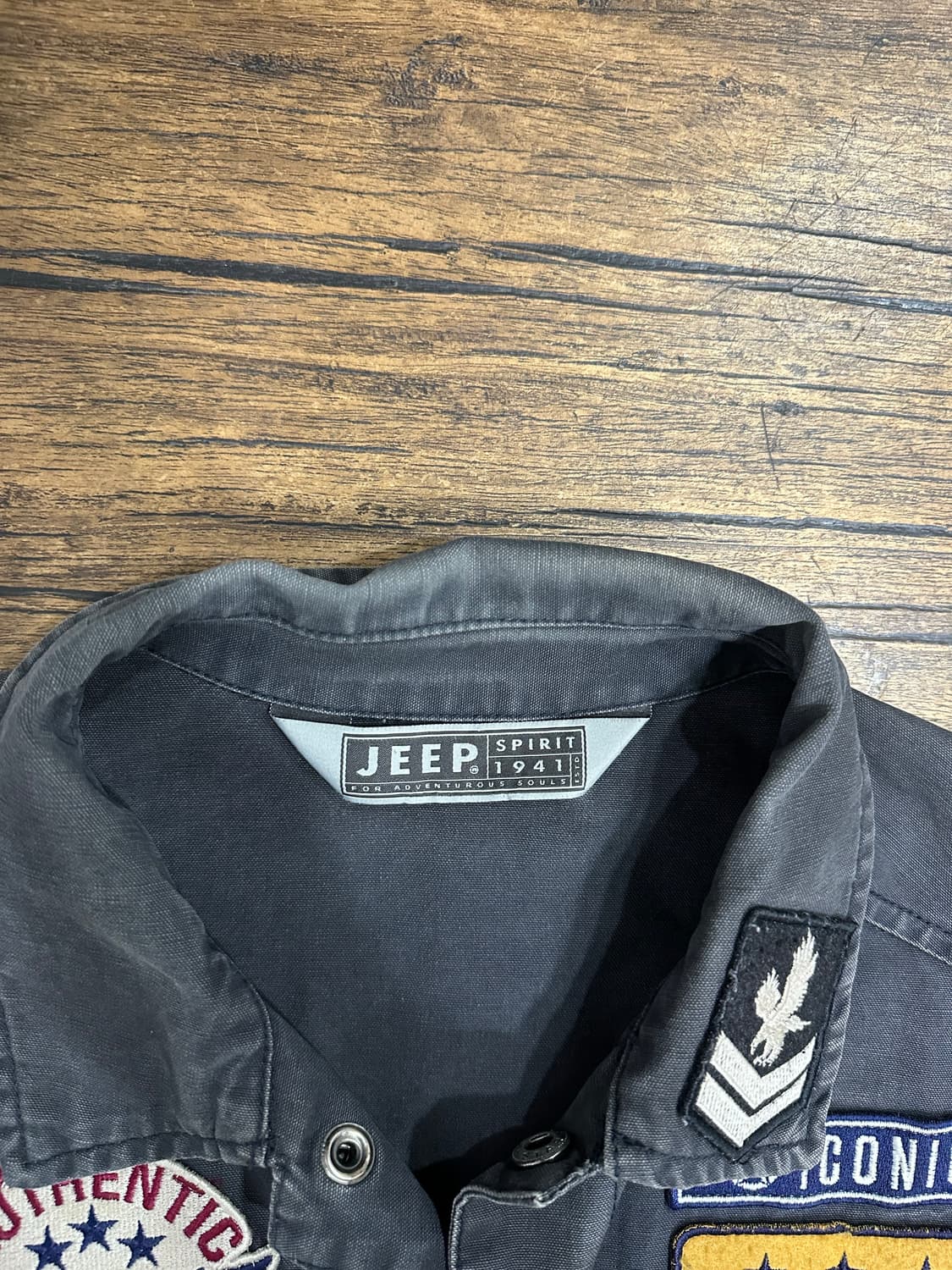 Jeep Spirit 패치 빈티지자켓 L(100) 상품이미지7