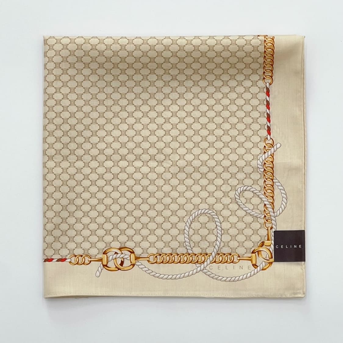 (새상품) celine / 셀린느 쁘띠스카프 손수건 상품이미지5