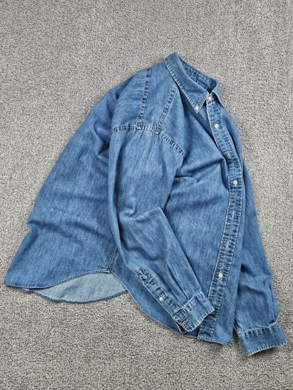 폴로랄프로렌 포니 클래식 핏 데님 셔츠 ( L ) / 10532 상품이미지4