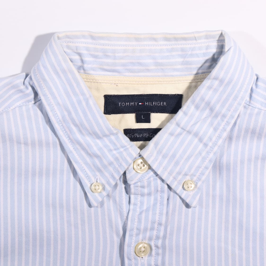 타미힐피거 스트라이프 코튼셔츠 B338 상품이미지2