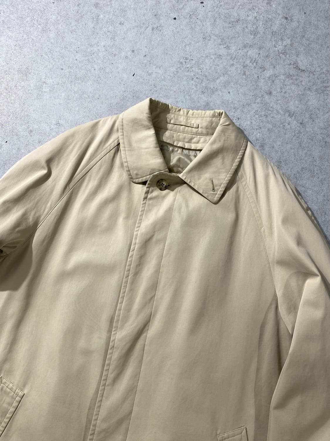 [M] J.Press 제이프레스 베이지 싱글 트렌치 코트 상품이미지2