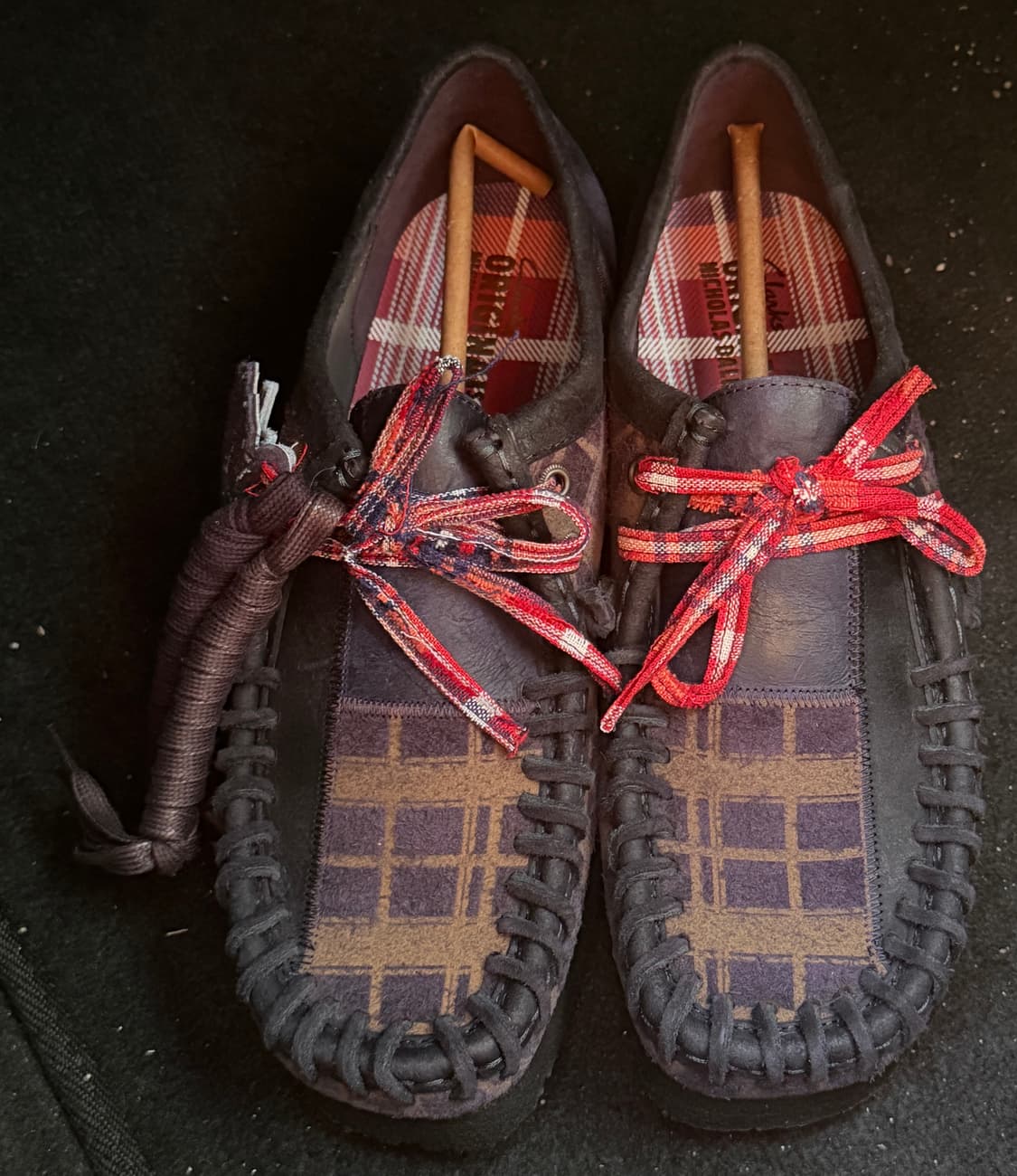 클락스 니콜라스데일리 네이비 Nicholas Daley × Clarks 상품이미지1