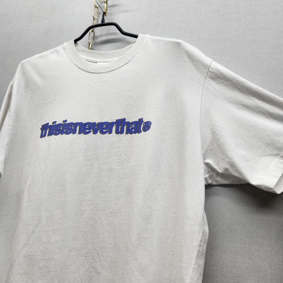 디스이즈네버댓 3D빅로고 반팔티 S(L) 상품이미지3