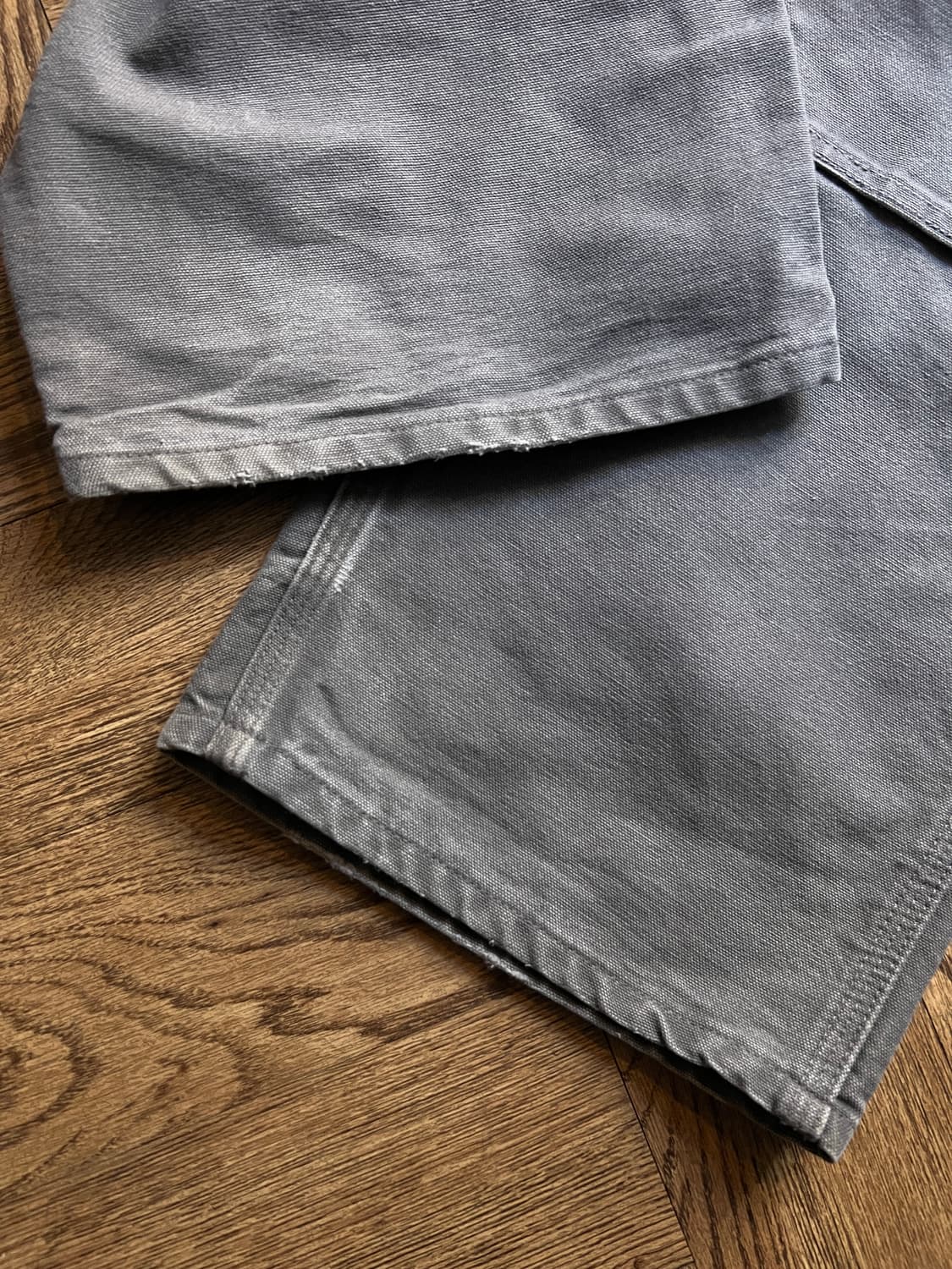 [38]칼하트 USA 차콜그레이 더블니 워크 팬츠 상품이미지5