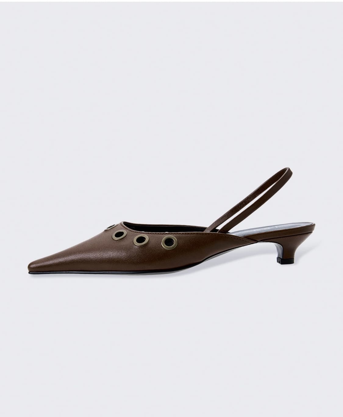 Polysooem_폴리수엠 슬링백 힐_ 브라운 상품이미지5