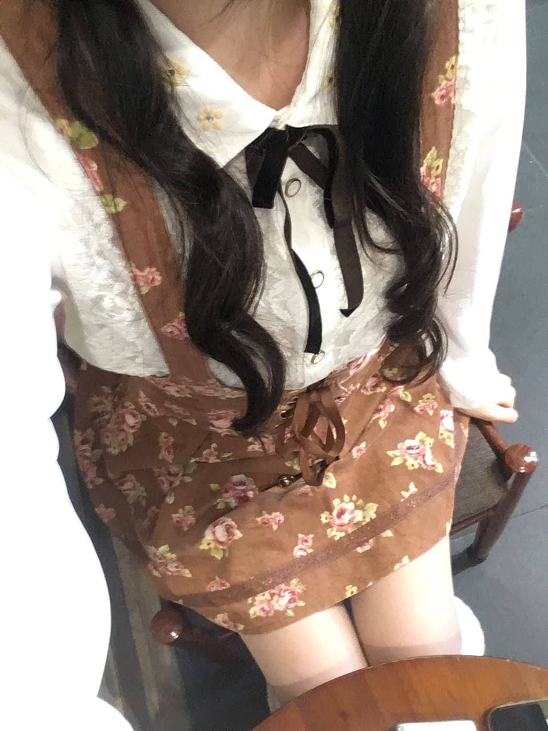 리즈멜로(리즈리사) 라떼갸루 코디 세트 팝니다 상품이미지1