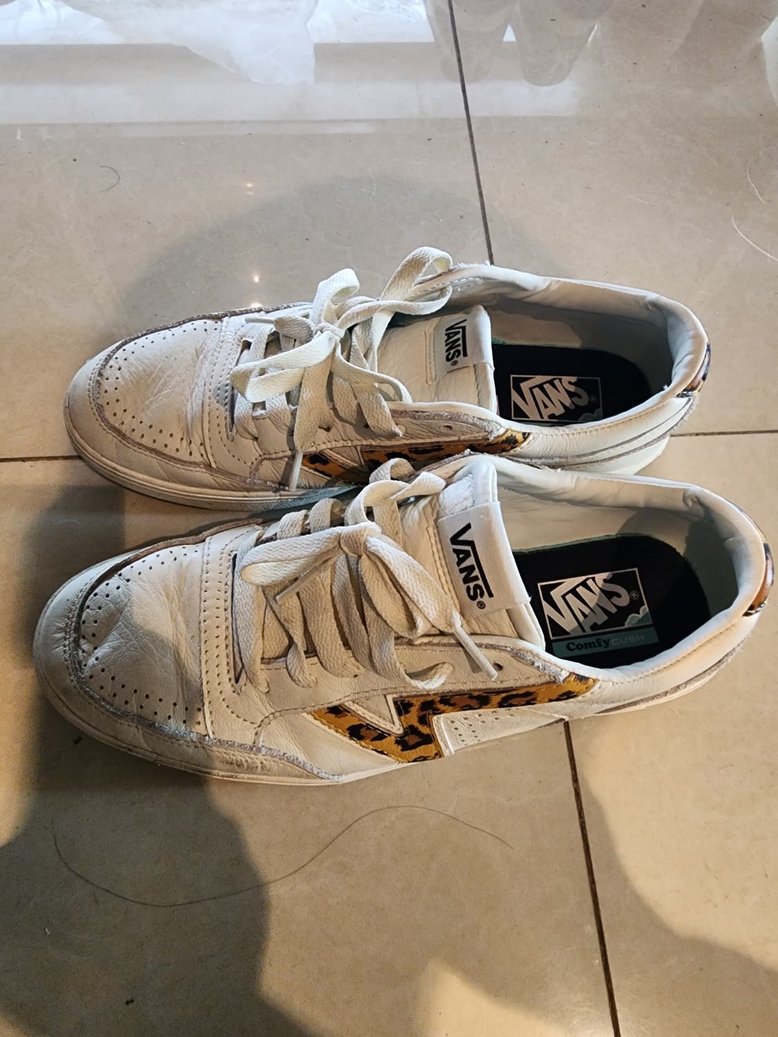 VANS 반스 레오파드 스니커즈 팜. 남자 280mm 운동화 남성 단화 상품이미지1