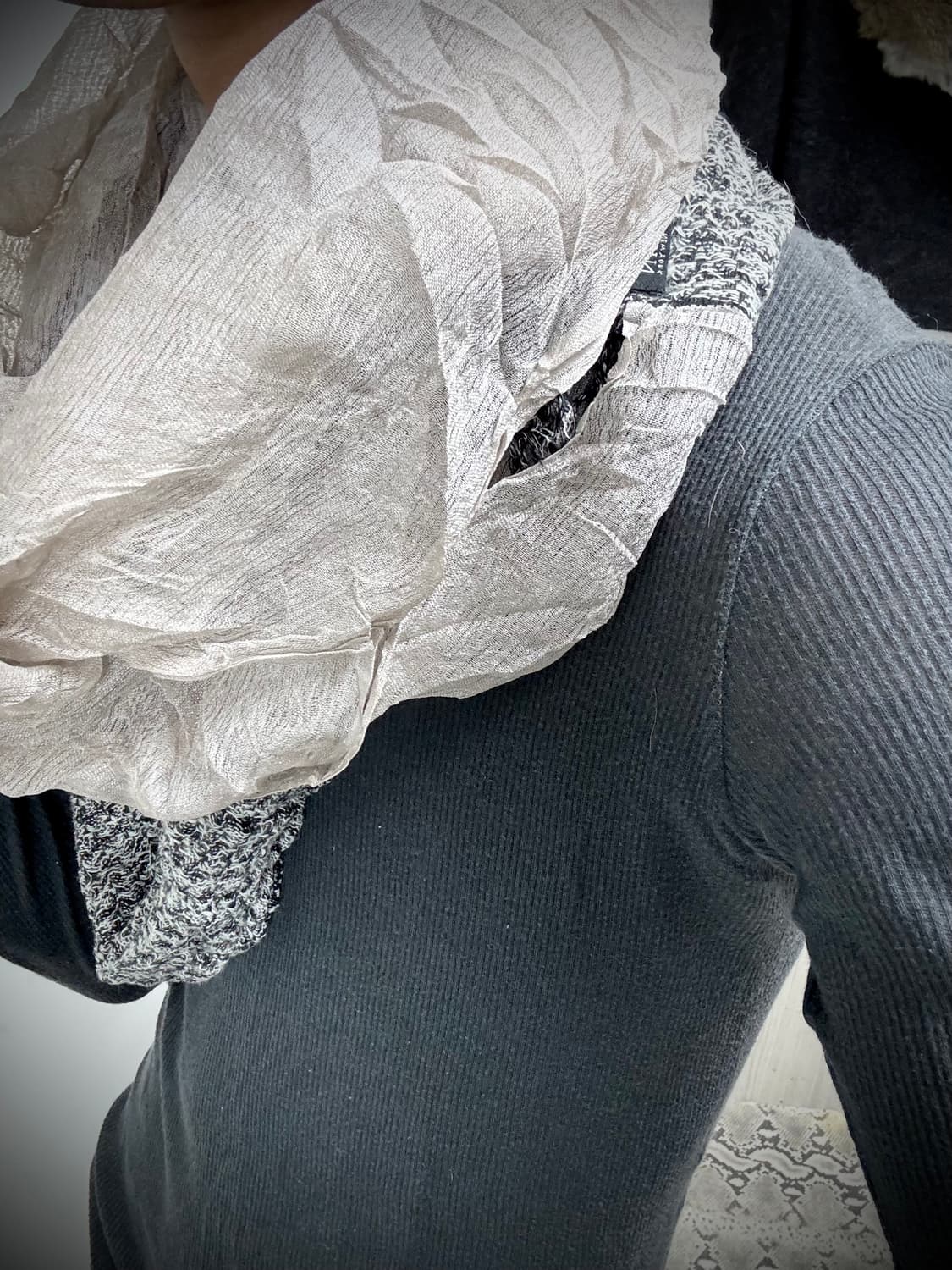 “Vintage” Layered Scarf 상품이미지4