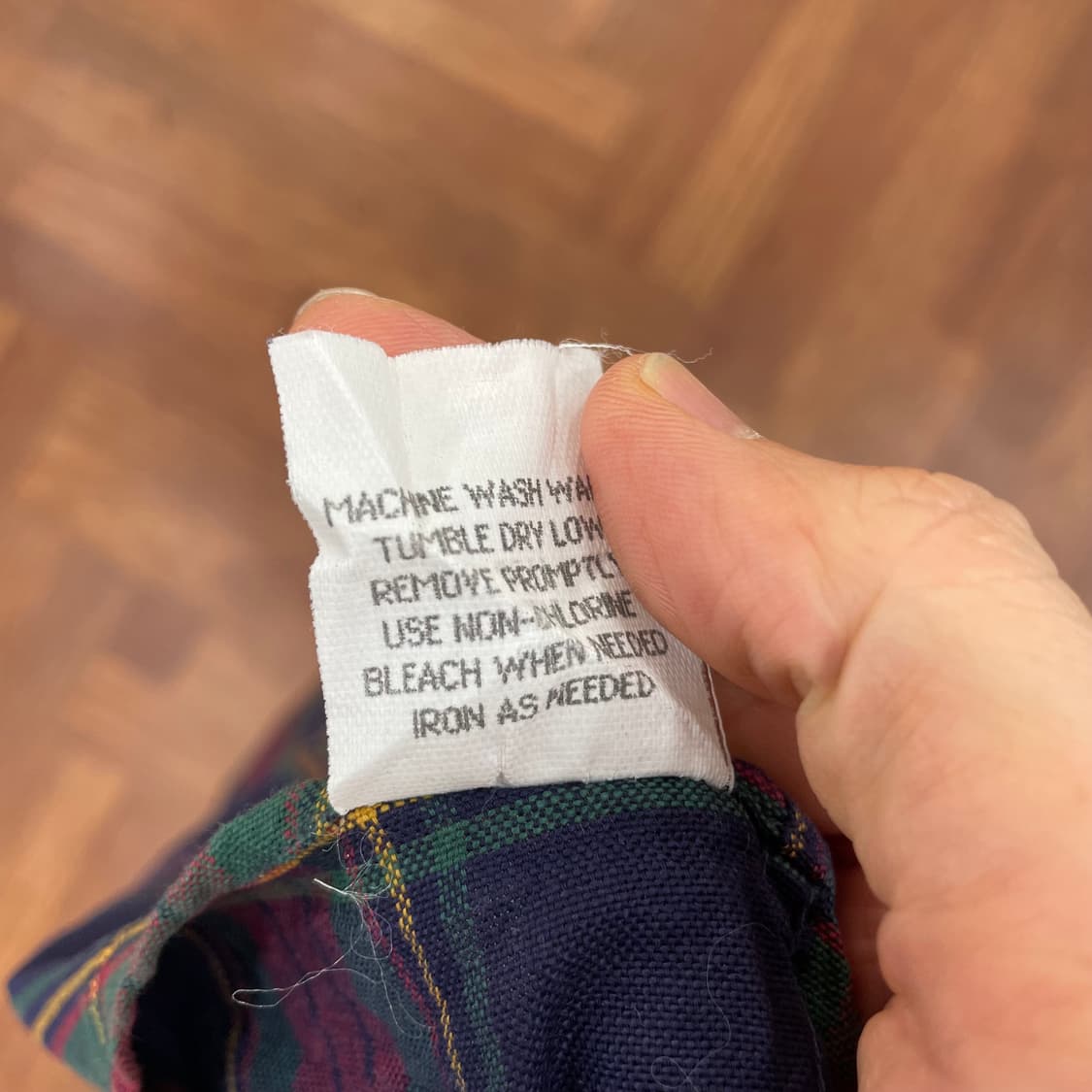 엘엘빈 made in usa 체크 셔츠 상품이미지3