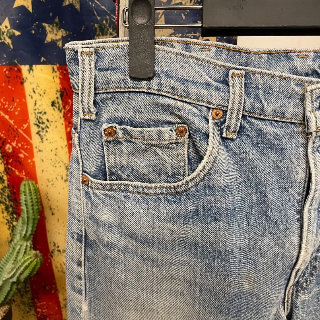 90s Levis 리바이스 505 레드택 다트포드 워싱 데님 팬츠 상품이미지6