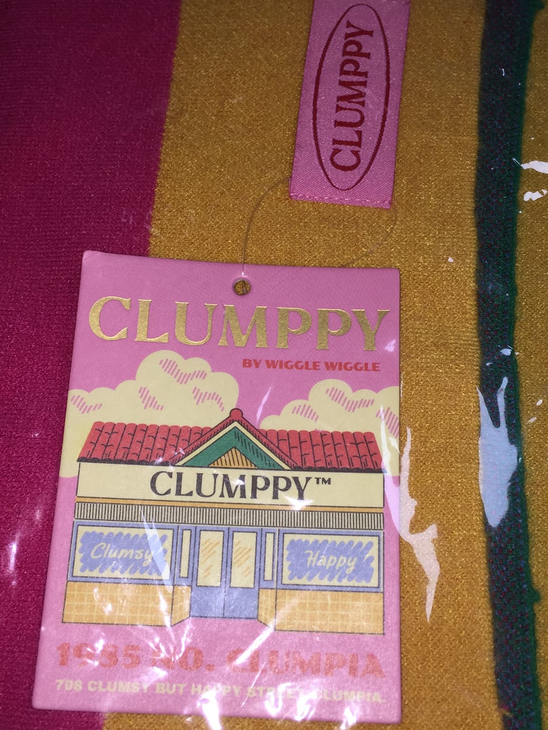 (단순개봉 미사용 새상품) 위글위글 CLUMPPY 단종 머플러 상품이미지2