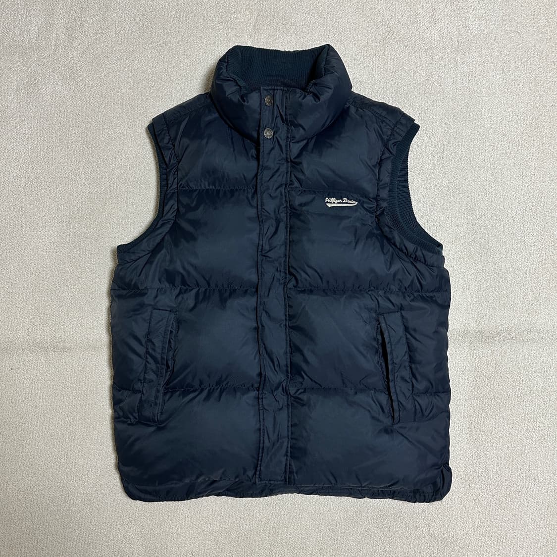 타미힐피거 데님 다운 패딩 조끼 상품이미지1