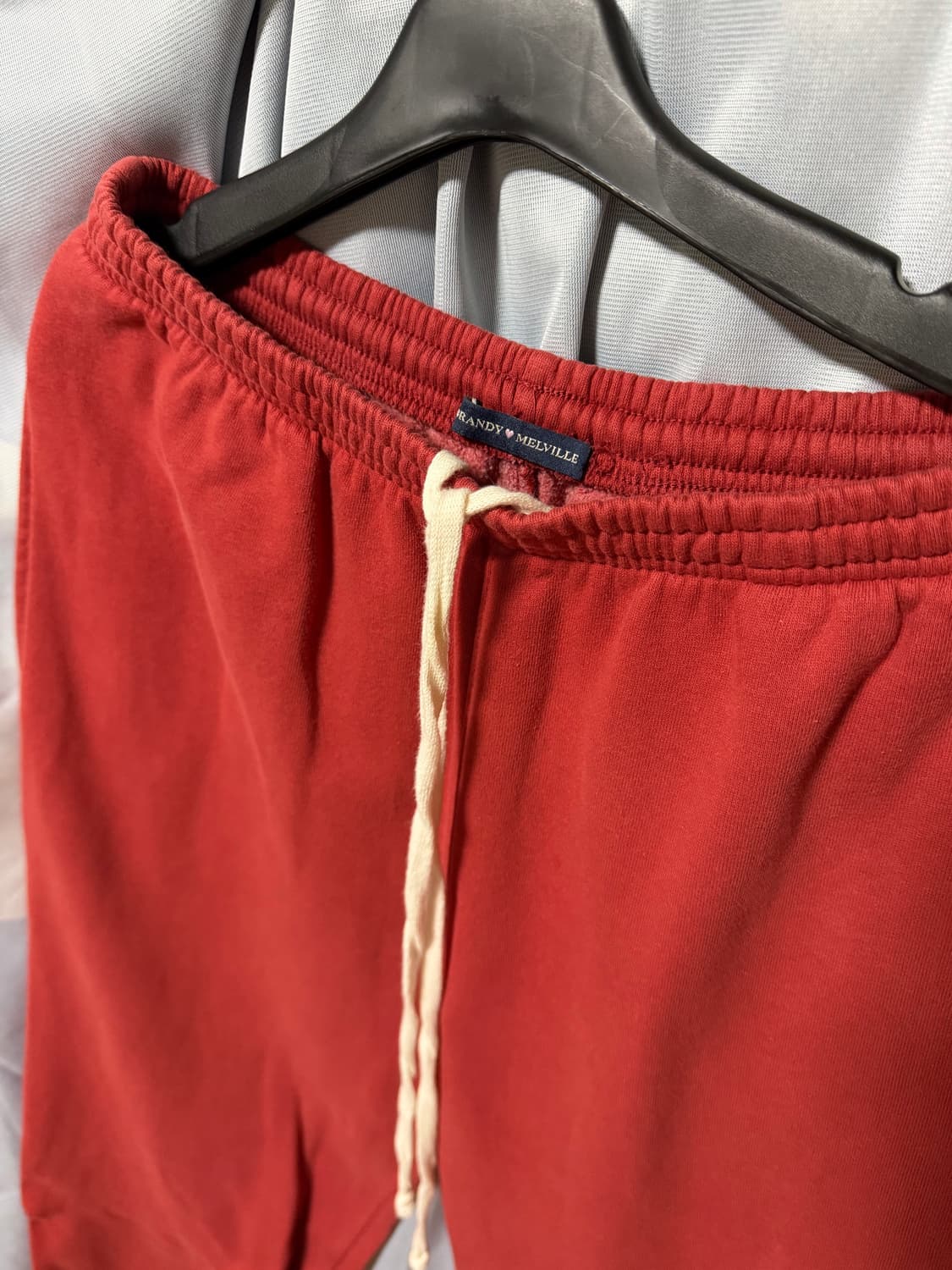 브랜디멜빌 아나스타시아 기모 소프트팬츠 레드 상품이미지3