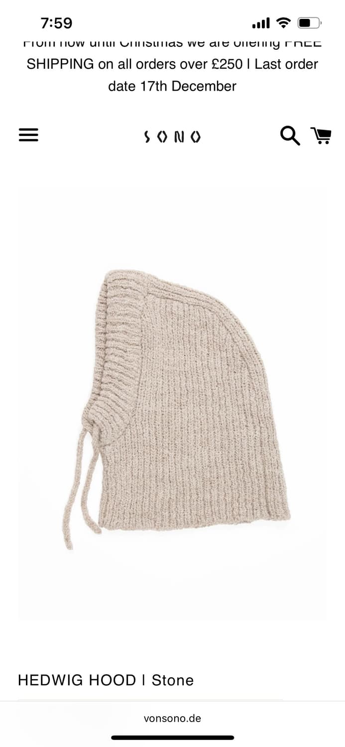 Sono 바라클라바 상품이미지2