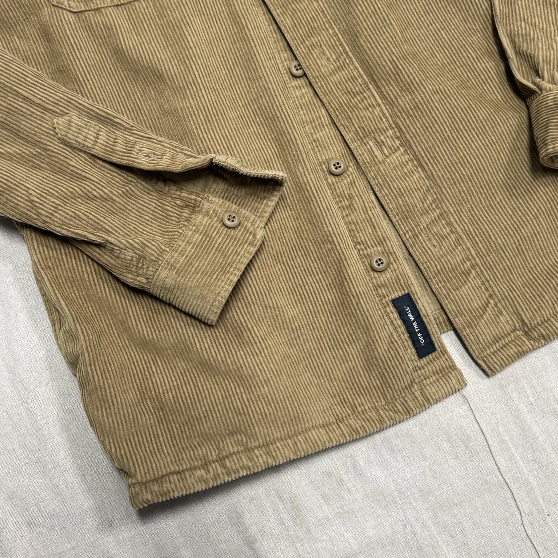 반스 코듀로이 브라운 셔츠 자켓 M 상품이미지3