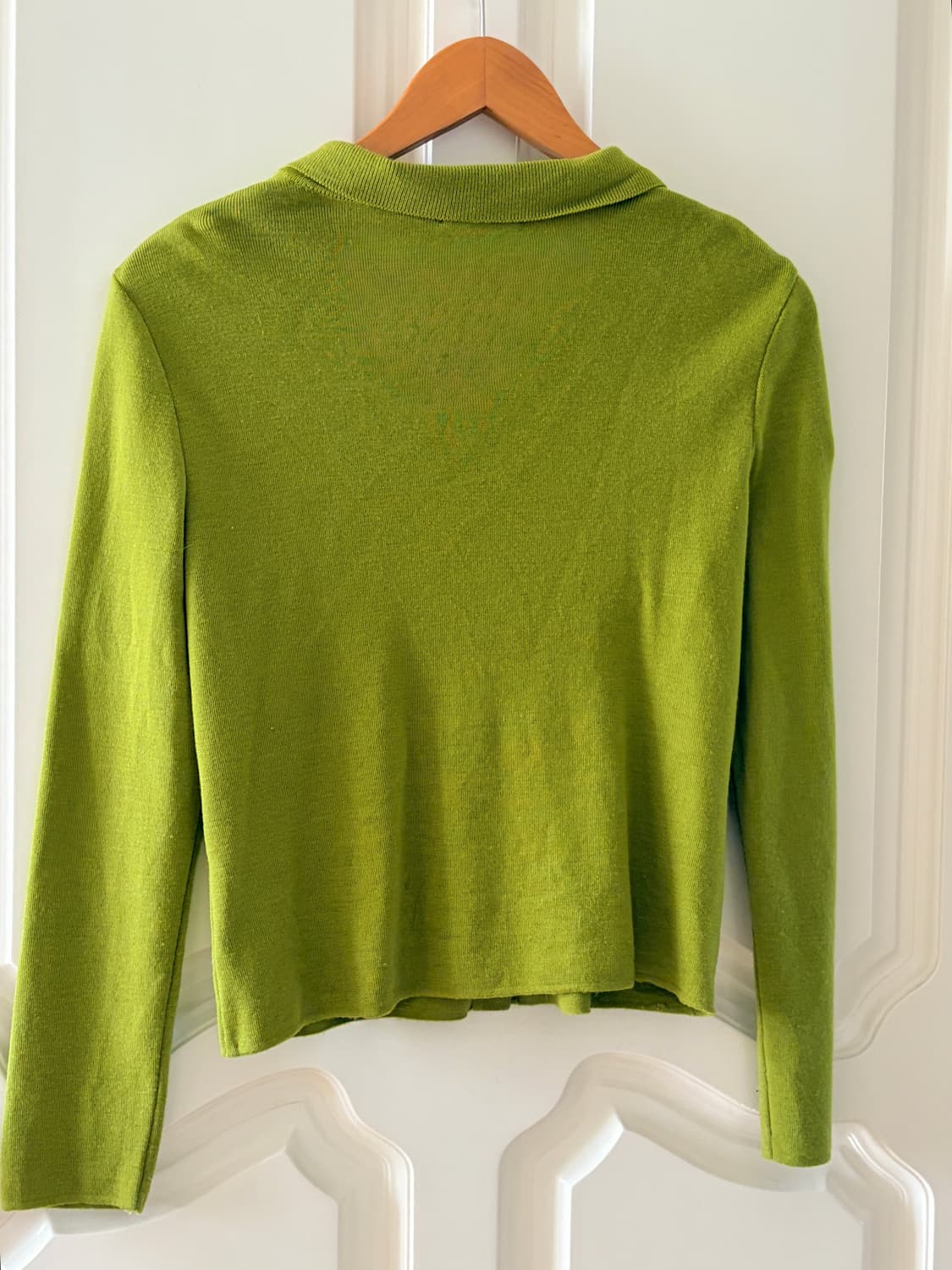 Lui Chantant 올리브 니트 가디건 상품이미지3