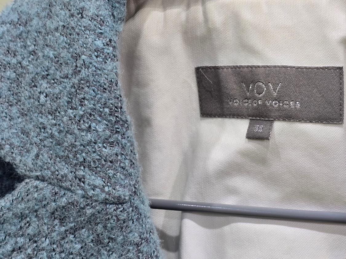 VOV 블루 모직 코트 상품이미지2