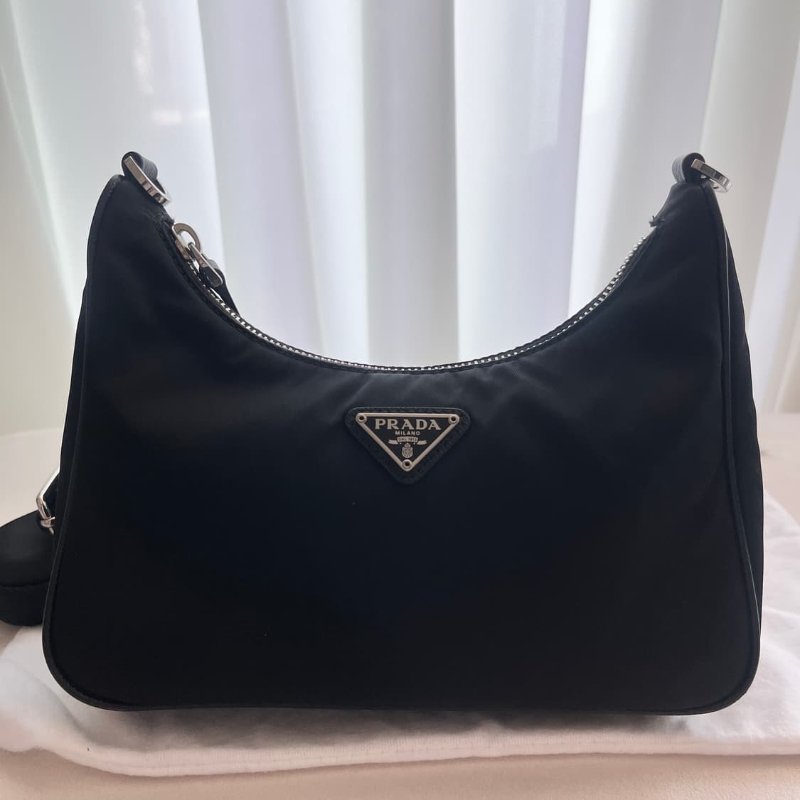 [A+/정품] 프라다 리에디션 2005 리나일론 테수토 호보백 상품이미지7