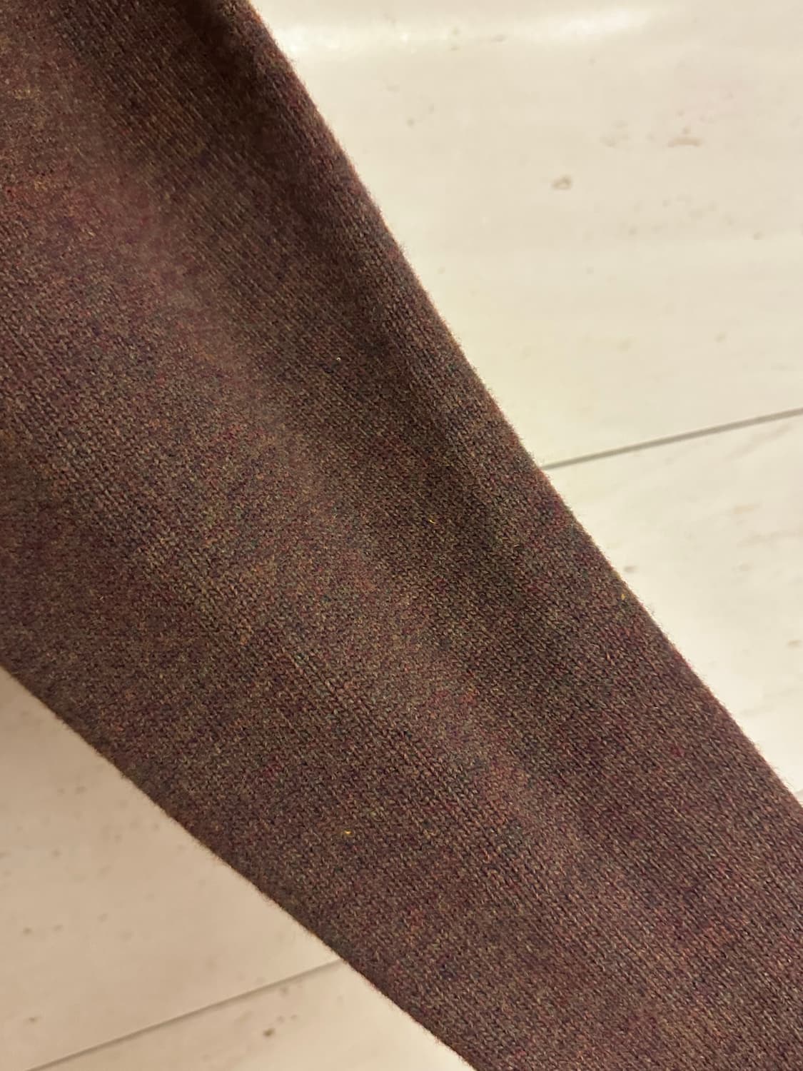 (원가 35.8)로우클래식 브라운 울 가디건 상품이미지4