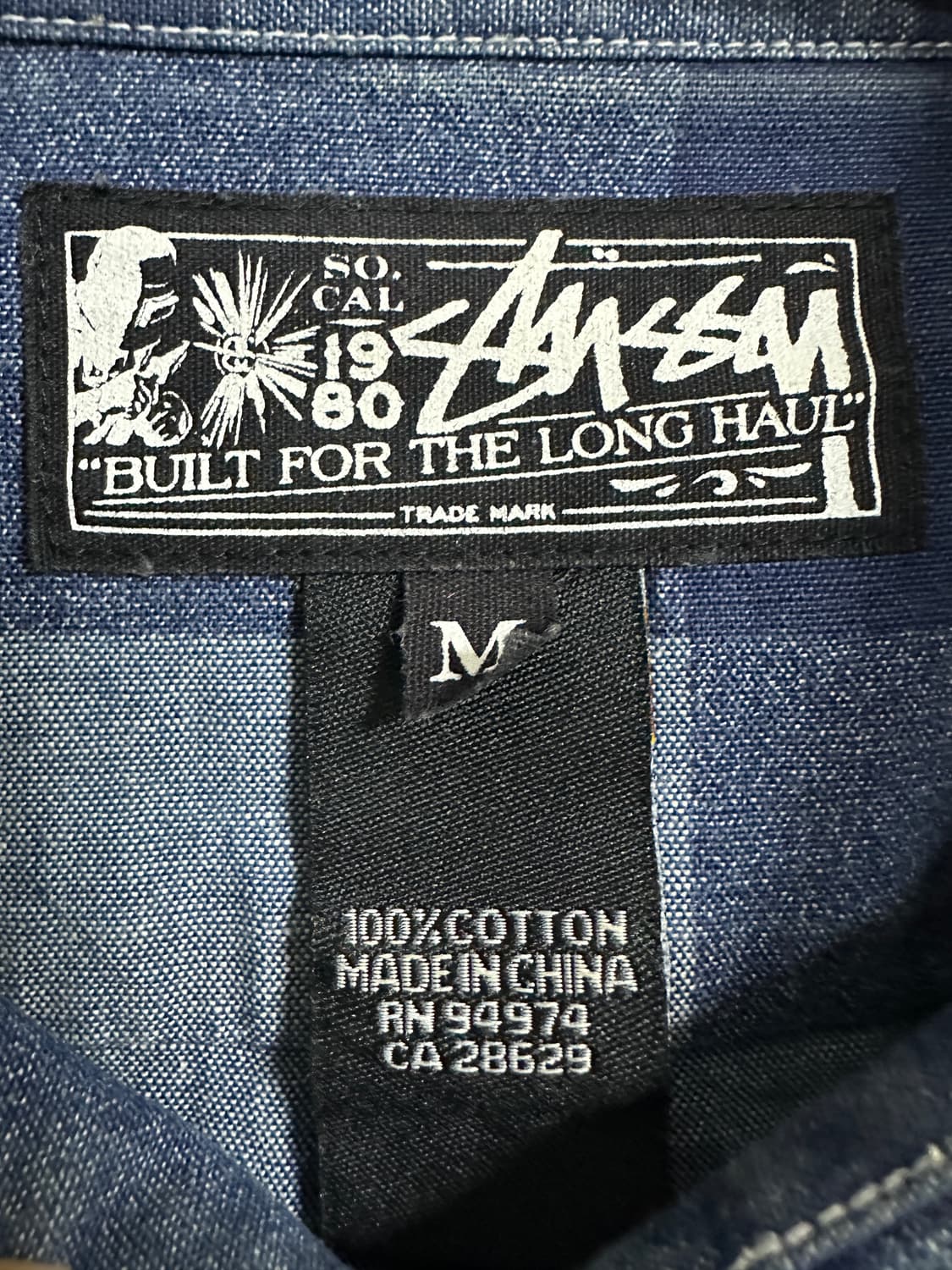 스투시 체크 셔츠 상품이미지3