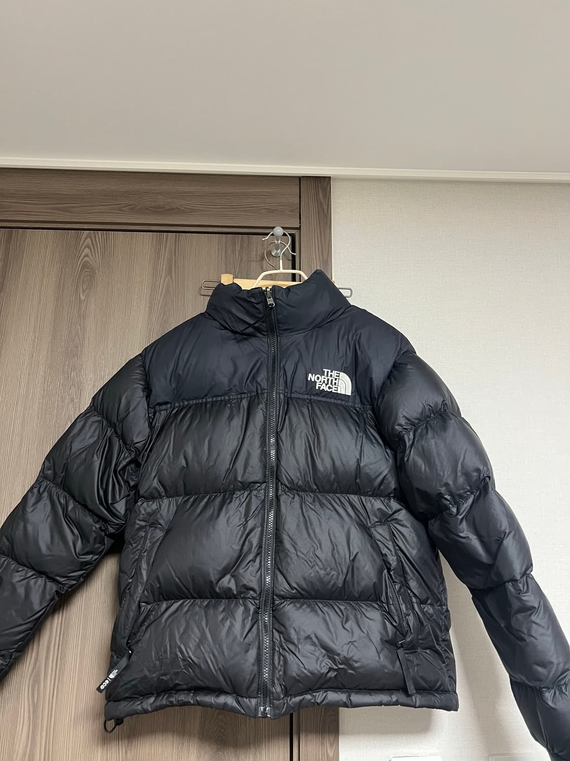 노스페이스 블랙 패딩M 상품이미지1