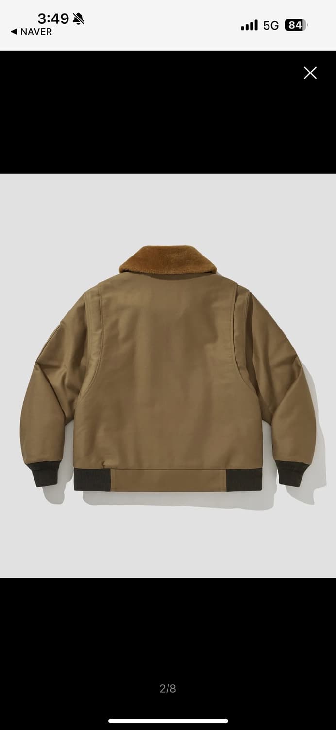 vdr 헤비몰스킨 모터사이클 퍼 자켓 상품이미지2