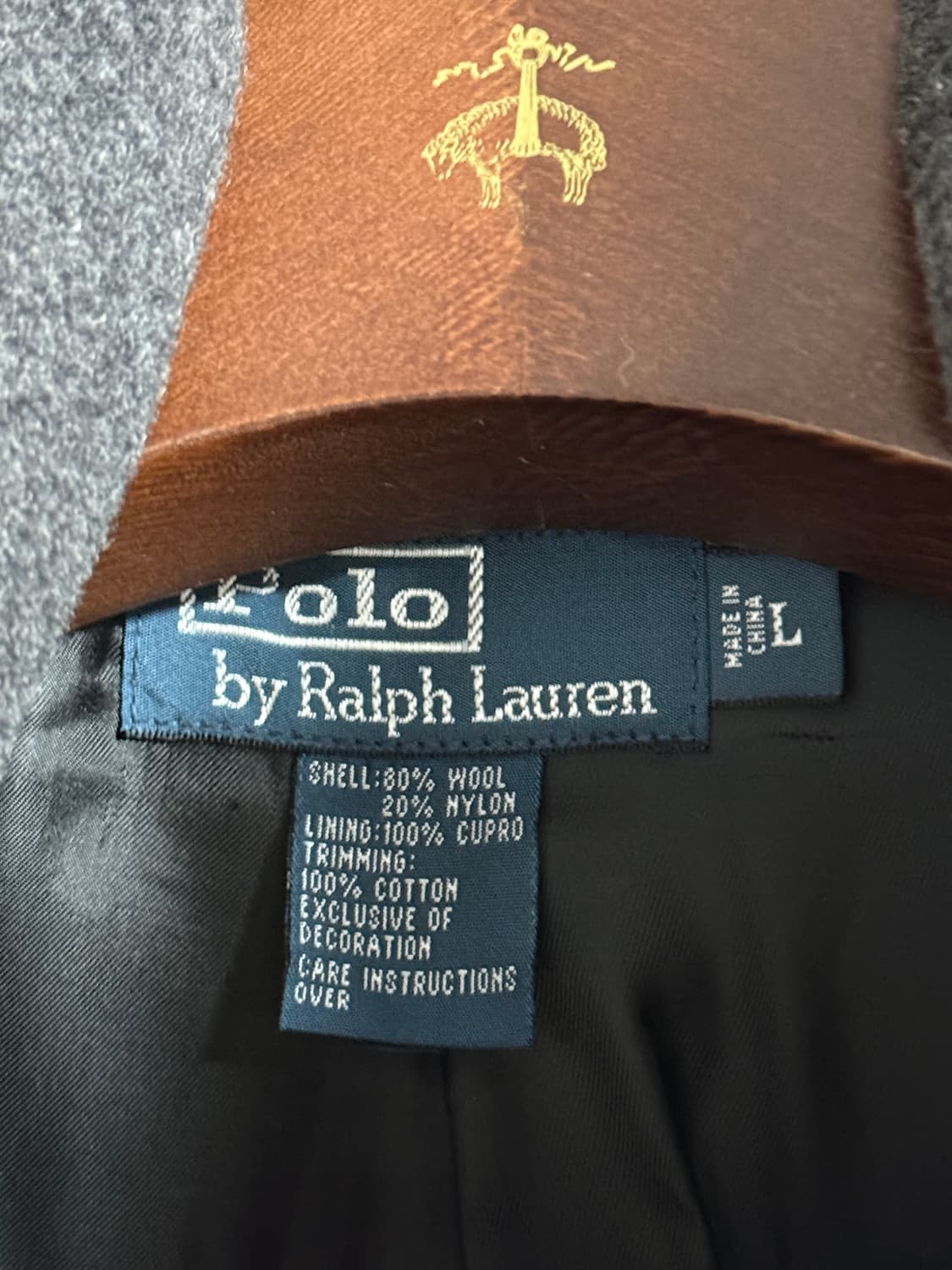 폴로 랄프로렌 울 피코트 L 상품이미지4