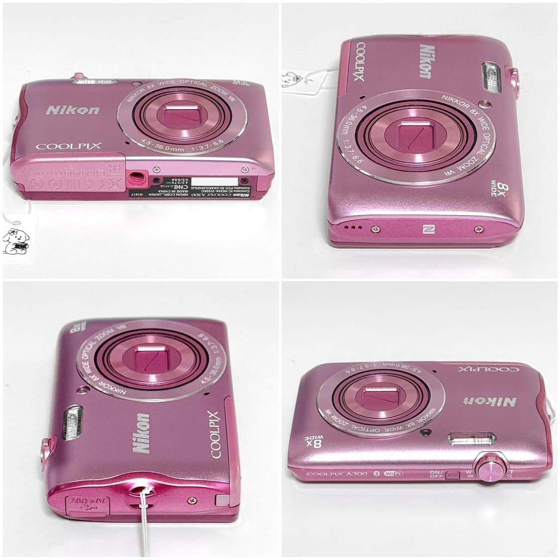 니콘 쿨픽스 A300 (S3700) 핑크 빈티지디카 상품이미지4