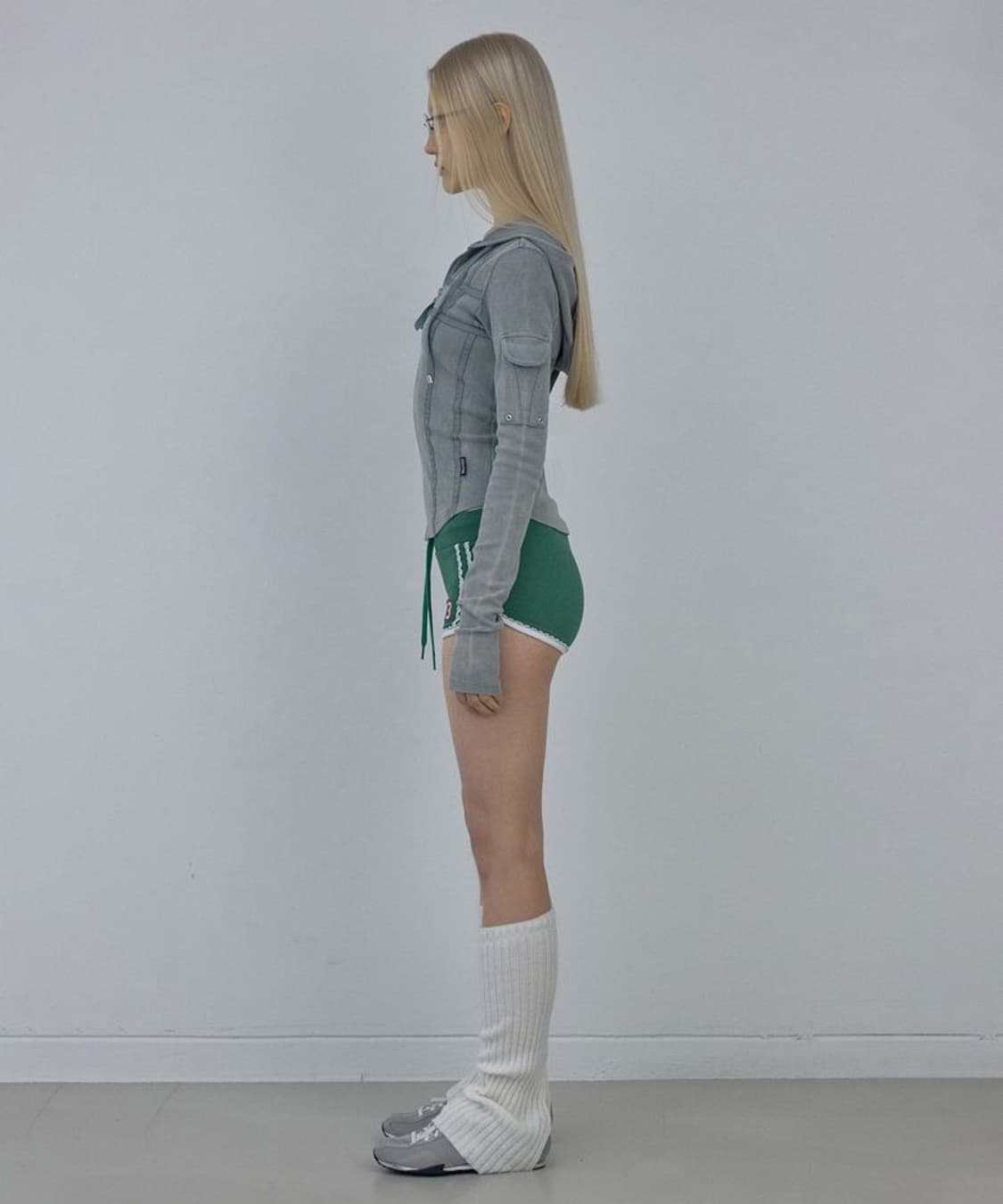 Washed Bondage Hoodie Washed Sage 상품이미지2