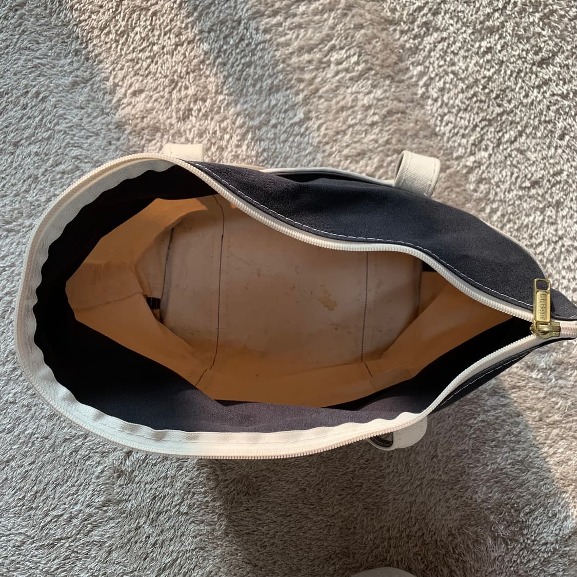 LLbean 엘엘빈 토트백 미디엄 롱 지퍼타입 상품이미지5