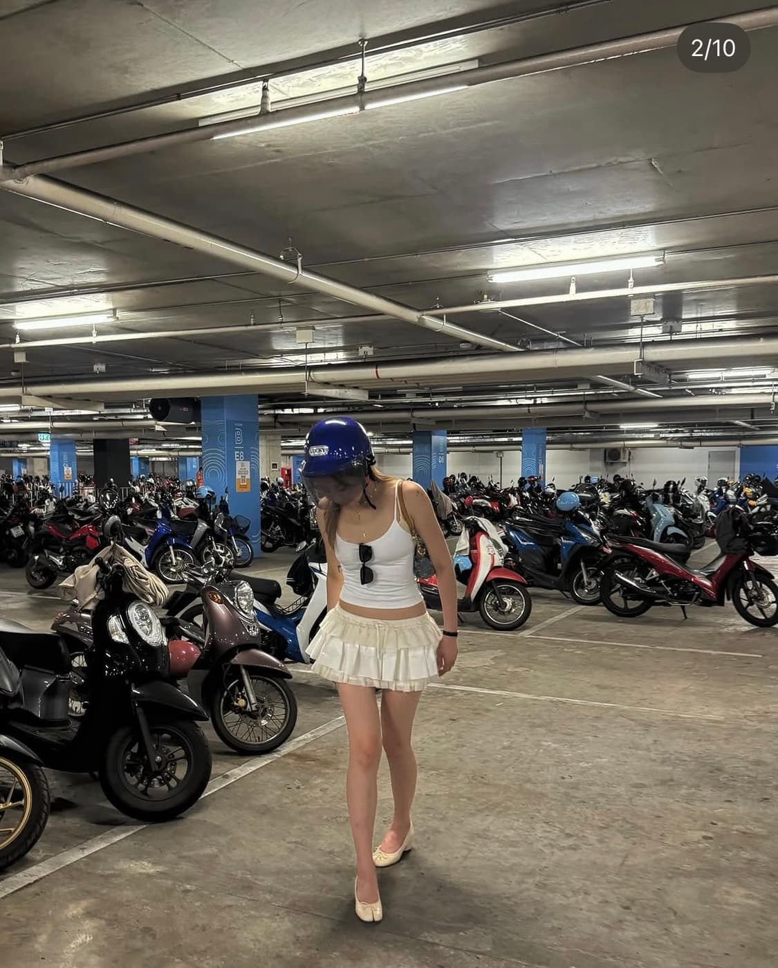 글로니(glowny) 걸프렌드 러플 미니 스커트 girlfriend 상품이미지3