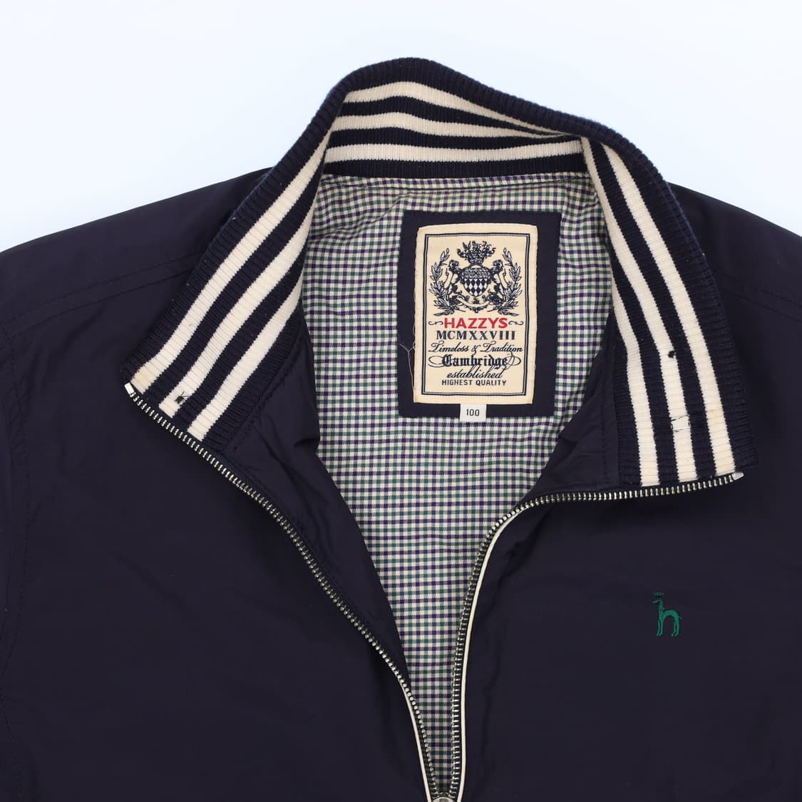 100 헤지스 블루종 바람막이 점퍼 N7400 상품이미지4