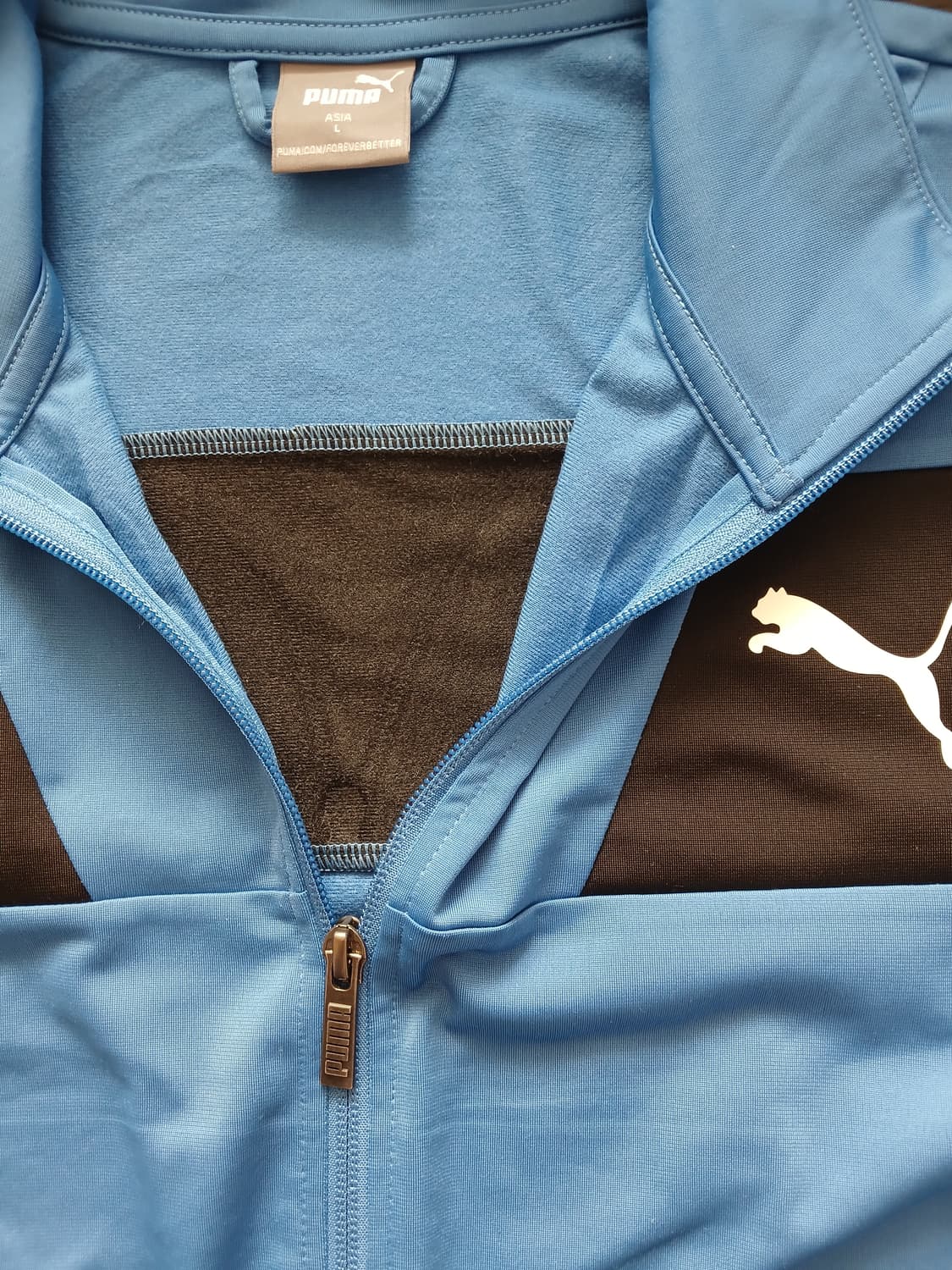 퓨마 스카이블루 집업 져지 상품이미지3