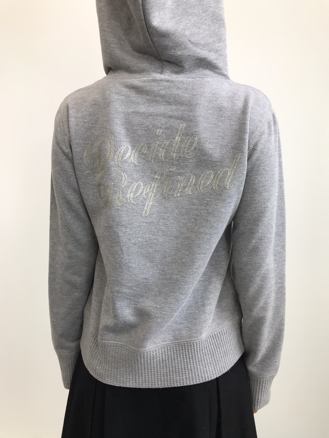  Pendora Heather Logo Zip-Up Hoodie 상품이미지3