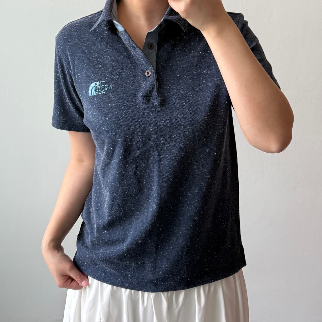 [XL] 노스페이스 반팔 카라티셔츠 상품이미지2