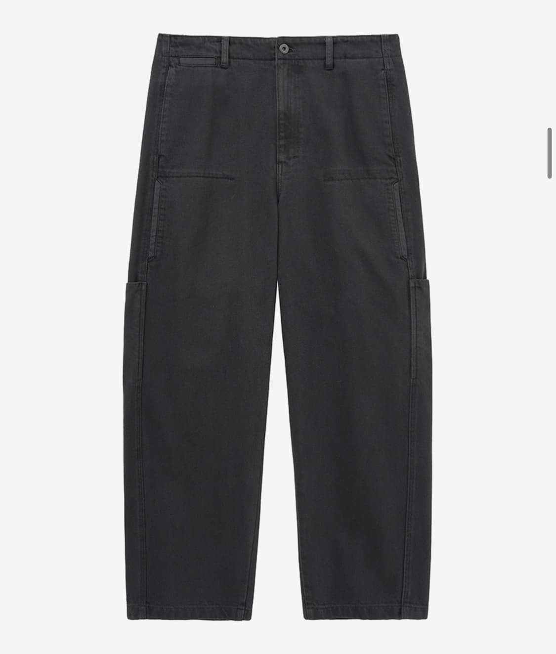 인사일런스 가먼트다이드 바텍 팬츠 CHARCOAL L사이즈 상품이미지1